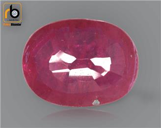 NATURAL RUBY (MANAK) (HEATED & TREATED) (MH) 1.31 CRT ( 29352 )